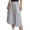 Gray, variant on YUEVORA Shorts for Women, Bermuda Wide Leg Drawstring Waist Casual Shorts, Loose Fit Knee Length Breathable Summer Slimming Workout Everyday Athletic Bottoms