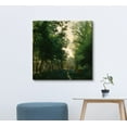 thumbnail image 3 of wall26 - Ville d'Avray by Jean-Baptiste-Camille Corot - Canvas Print Wall Art Famous Painting Reproduction - 24" x 24", 3 of 5