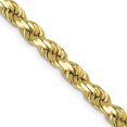 thumbnail image 1 of Quality Gold 10K035-26 10K Yellow Gold 4.5 mm Diamond-Cut 26 in. Rope Chain, 1 of 1