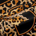 thumbnail image 5 of Erosebridal Girl Personalized Gifts Blackout Curtains Set of 2 (52x84 Each),Cheetah Pattern Bowtie Alphabet B Window Curtains For Kids, 5 of 7