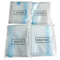 thumbnail image 3 of Cqxid Storage Case Under $30 Transparent Blue Vacuum Compression Bag Storage Bag Hand Rolled Vacuum Travel Down Jacket Cotton Quilt Moving Storage Bag (boxed Pump Version), 3 of 6