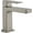 Brilliance Brushed Nickel, variant on Delta P1519LF-M-0.5 Peerless Single Hole Bathroom Faucet Chrome Finish 0.5 GPM Flow