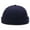 Navy Blue, variant on Men Cotton Brimless Docker Cap Adjustable Street Casual Lovers Visor-Less Sailor Skullcap Beanie Hat
