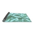 thumbnail image 2 of Ahgly Company Indoor Rectangle Abstract Light Blue Modern Area Rugs, 7' x 10', 2 of 4