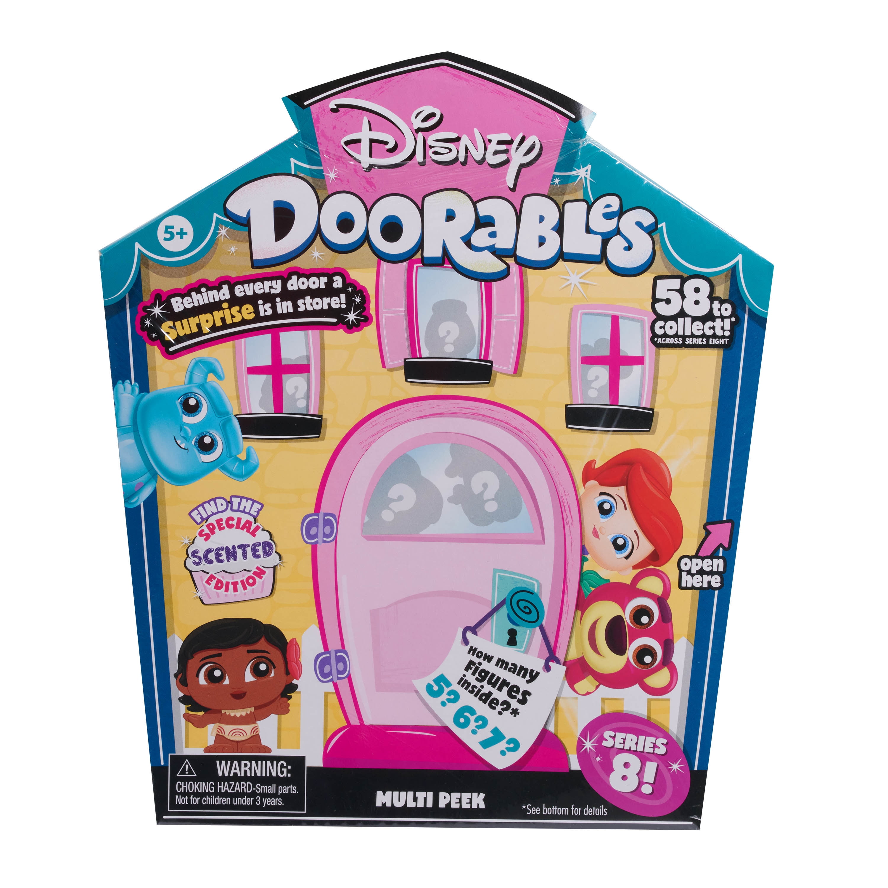 Buy Just Play Disney Doorables Multi Peek Series 8, Kids Toys for Ages