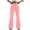 Pink-03, variant on REALiKUN Flare Leggings for Women Plus Size Yoga Pants Casual High Waisted Workout Pants Bootcut Leggings