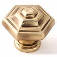 thumbnail image 2 of Alno A1530-PB Geometric 1-1/4" Cabinet Knob Polished Brass, 2 of 7