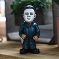 thumbnail image 3 of Adorno de figuras de Halloween para regalos creativos de estatuas de cara blanca de película de terror, 3 of 5