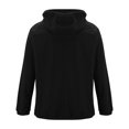 thumbnail image 4 of Gibobby Sudadera con Capucha Hombre Pulóver Liso Blusa(Negro,XG), 4 of 5