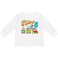 thumbnail image 3 of Inktastic Its My Birthday Circus Train 5th Birthday Boys or Girls Long Sleeve Toddler T-Shirt, 3 of 5