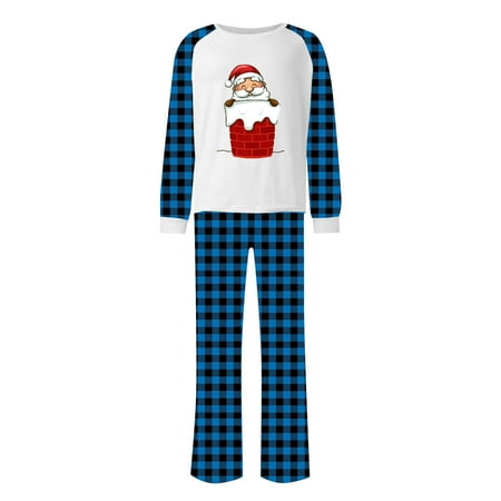 

Steady Matching Family Christmas Pajamas Christmas Prints Family Matching Long Sleeve Tops+Pants Set Family Matching Sets
