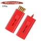 thumbnail image 4 of Cepillo Retráctil para Palos de Golf Uxcell [2PCS] - Limpiador de Ranuras de Doble Cara para Golfista - [Rojo-2.3IN], 4 of 7