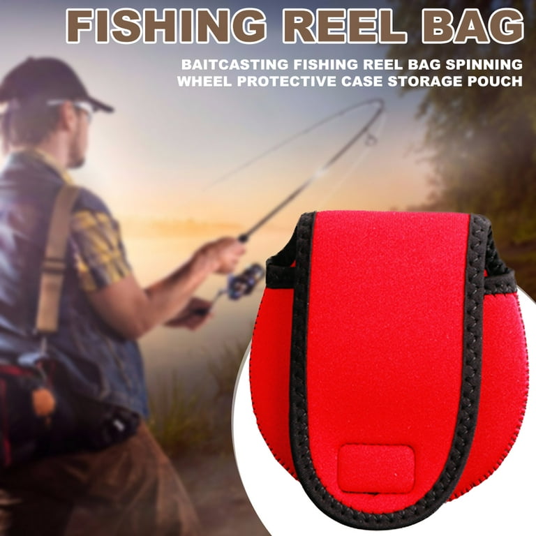 Pinfect Spinning Reel Pouch Baitcasting Fishing Reel Bag