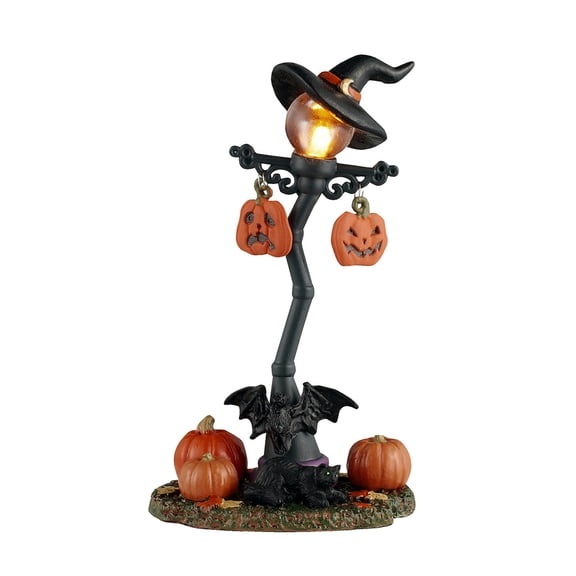 LEMAX Spooky Time Street Light, Battery-Operated(4.5V) #54443