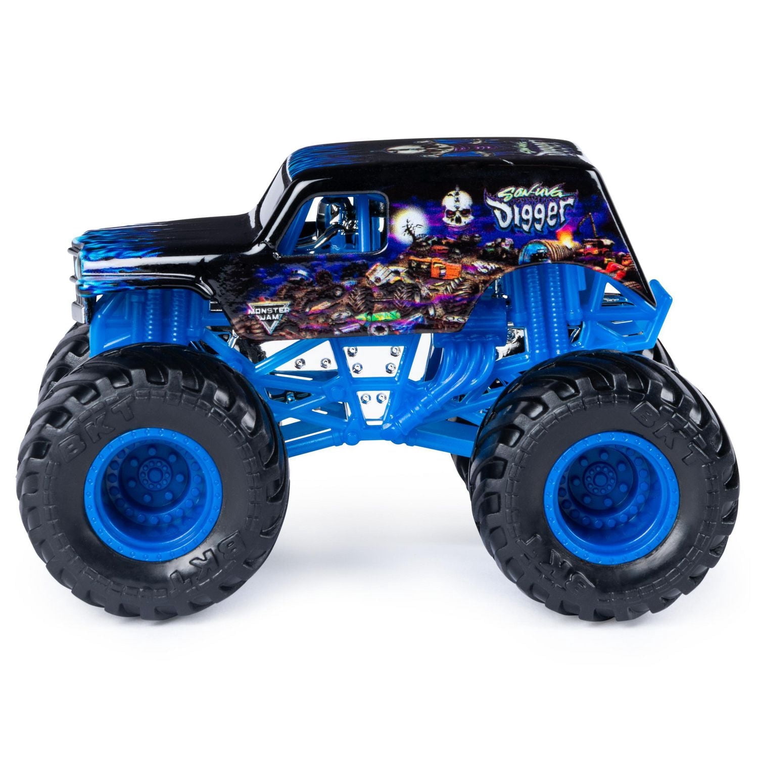 Monster Jam, Official Son-uva Digger vs. Mohawk Warrior Die-Cast Monster Trucks, 1:64 Scale, 2 Pack
