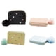 thumbnail image 5 of Sonducket Cartera de cuero con tarjetero para mujer, monedero pequeño elegante con corazones bordados para mujer Carteras B, 5 of 6