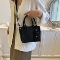 thumbnail image 2 of Bolso de mano para mujer Wdftyju Bolso de compras de fieltro informal bandolera negro, 2 of 2