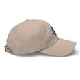 thumbnail image 5 of The Beanie Shop 45 47 Dad Hat Stone Cotton Twill Adjustable Unstructured Cap, 5 of 6