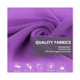 thumbnail image 3 of Serviette Rafraîchissante en Microfibre pour le Cou et le Visage, Mèche en Maille Réutilisable Instantanée pour Yoga, Sport, Course, Entraînement, Gym, Camping, Entraînement Physique, 3 of 4