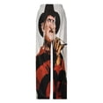thumbnail image 5 of Horror Freddy Krueger Pajama Pants Long Sleep Pants Soft Elastic Waist Pajama Bottoms Lounge Pants, 5 of 7