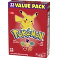 Pokemon Fruit Flavored Snacks, Treat Pouches, Value Pack, 22 ct