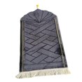 thumbnail image 2 of thinsony Portable Soft Muslim Carpet Area Rugs Eid Wedding Birthday Present Black, 2 of 9