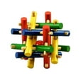 thumbnail image 2 of Kongming lock bamboo educational toy, 2 of 2