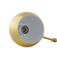 thumbnail image 4 of Posh Living Kendric Table Lamp 5ft Power Cord Marble Stone Base Brass, 4 of 9