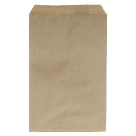 Paper Gift Bag Craft - Paper Gift Bags, for Jewelry and Crafts 9 x 6 Inches, Kraft Brown, 100 Pieces