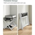 thumbnail image 5 of Smart FENDEE Foldable Luggage Rack Sets with Shelf for Guest Room, Hotel, 5 of 6
