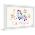 thumbnail image 2 of Marmont Hill Cute Unicorn's Magic Framed Wall Art, 2 of 6