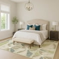 thumbnail image 6 of Addison Rugs Chantille Indoor/Outdoor Transitional Floral Celery Machine Washable Rectangle Rug, 10' x 14', 6 of 8