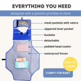 thumbnail image 2 of Portable Changing Pad for Baby - Diaper Changing Pad Portable - Waterproof, Foldable and Easy to Clean Travel Baby Changing Pad Mat - Lightweight Diaper Clutch Bag for Parents on The Go., 2 of 6