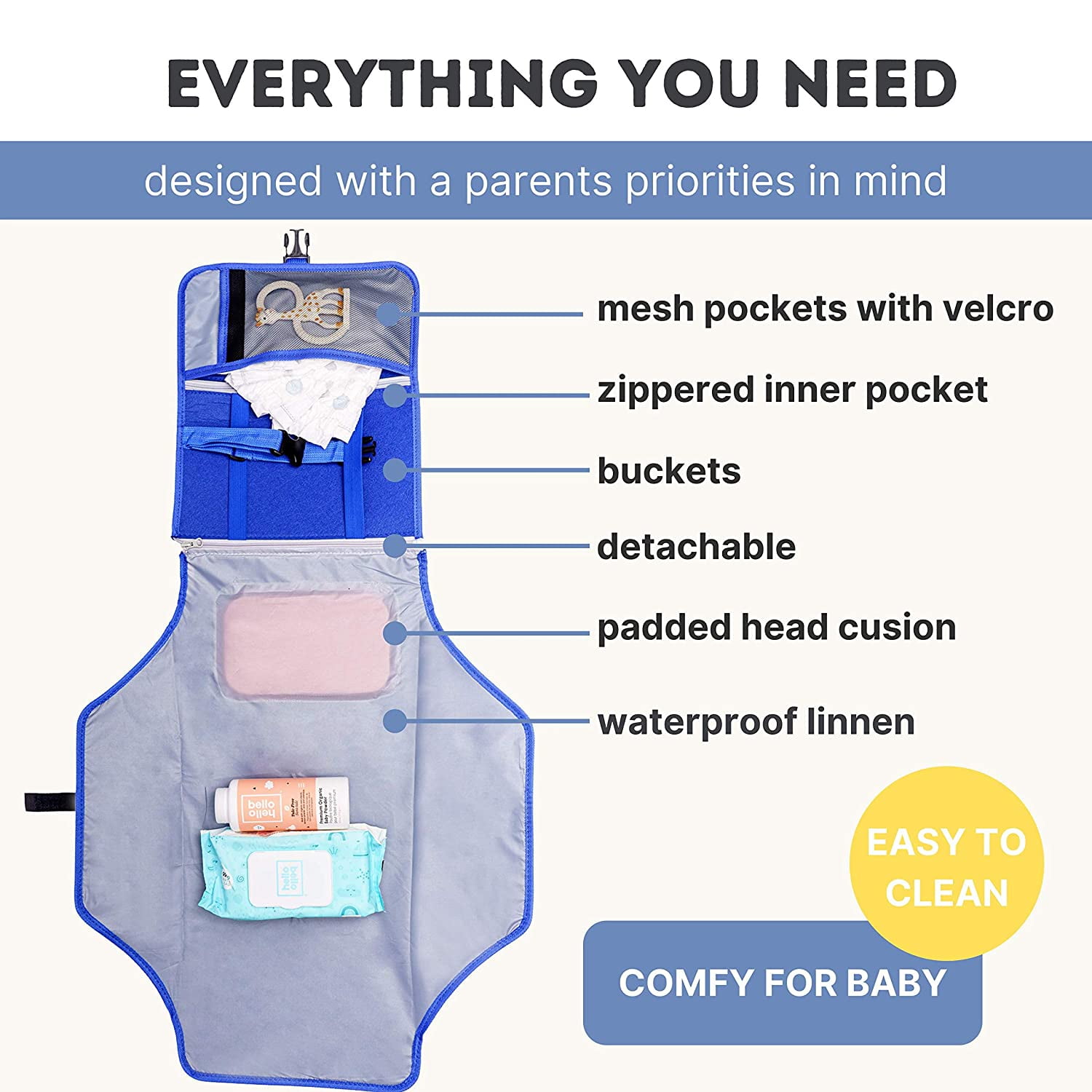 Baby diaper clutch sale