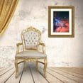 thumbnail image 3 of Orozco, Danner 19x24 Gold Ornate Wood Framed with Double Matting Museum Art Print Titled - Neon Worlds 8, 3 of 4