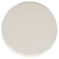 thumbnail image 3 of SAFAVIEH Liesel Transitional Sherpa Ottoman, Ivory, 3 of 7