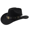 thumbnail image 1 of Western Style Cowboy Hat Curved Brim Ideal For Outdoor Adventure Travel Riding And Everyday Use, 1 of 3