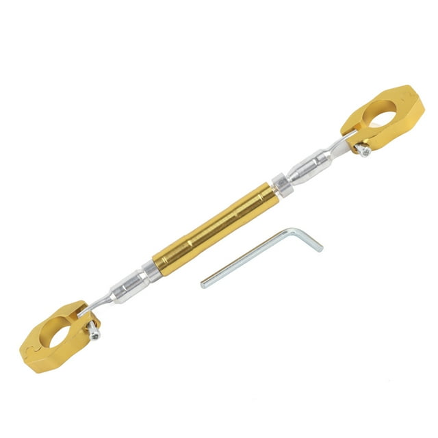Manillar de equilibrio universal ajustable de aleación de aluminio para motocicleta, color dorado