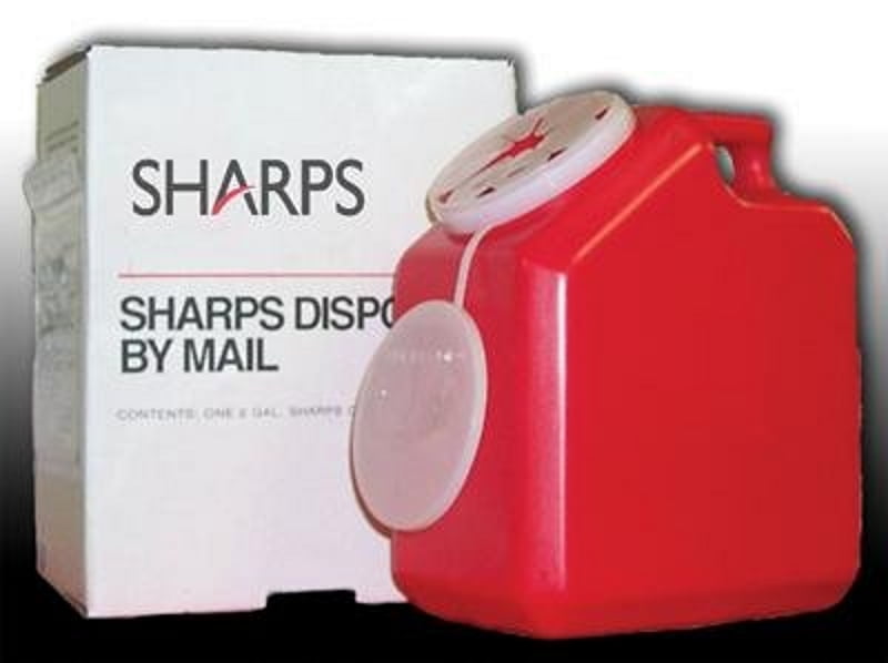 Sharps Recovery System 2 Gallon Needle Disposal Container