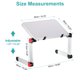 thumbnail image 2 of Soporte de libro ajustable Uxcell para lectura, soporte ajustable para laptop, libro, revista, tableta, blanco, 2 of 6