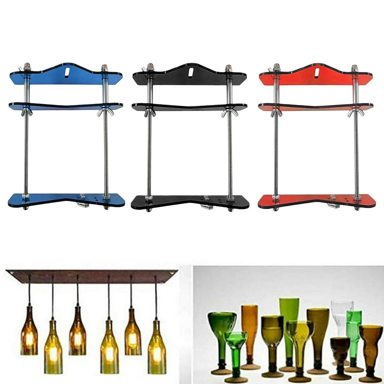 11PC Glass Bottle Cutter Upgrade Version Square &Round DIY Glass
