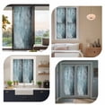 thumbnail image 7 of Graffiti Effects Modern Art Window Privacy Film Vintage Teal Watercolor Decorative Glass Window Film UV Blocking Static Cling Non-Adhesive Sticker Covering for Home Door 19.6 x 39.3 inches, 7 of 7