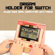 Angle View: LABO NS Switch Case DIY Cardboard Holder Arcade Bracket for Nintendo Switch