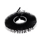 thumbnail image 3 of Cuello de payaso isabelino con volantes, cuello de cosplay de teatro para festividades medievales Blanco y negro, 3 of 6