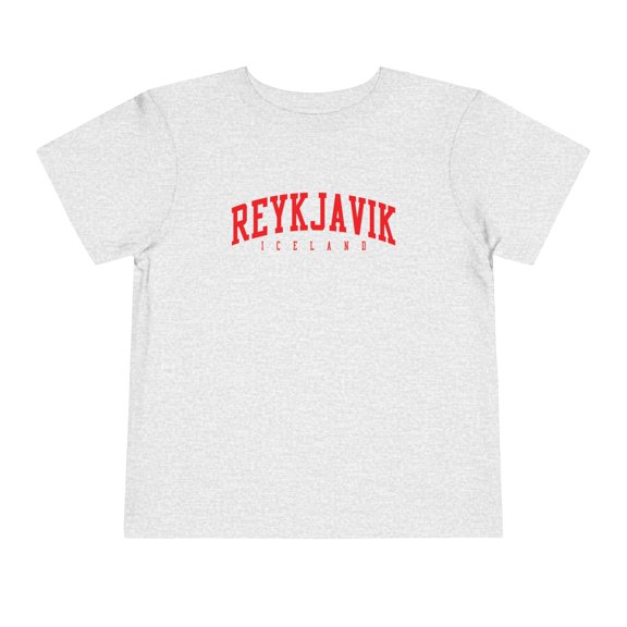 Reykjavik Iceland Toddler Shirt Gifts Boy Girl Size 2T-5T