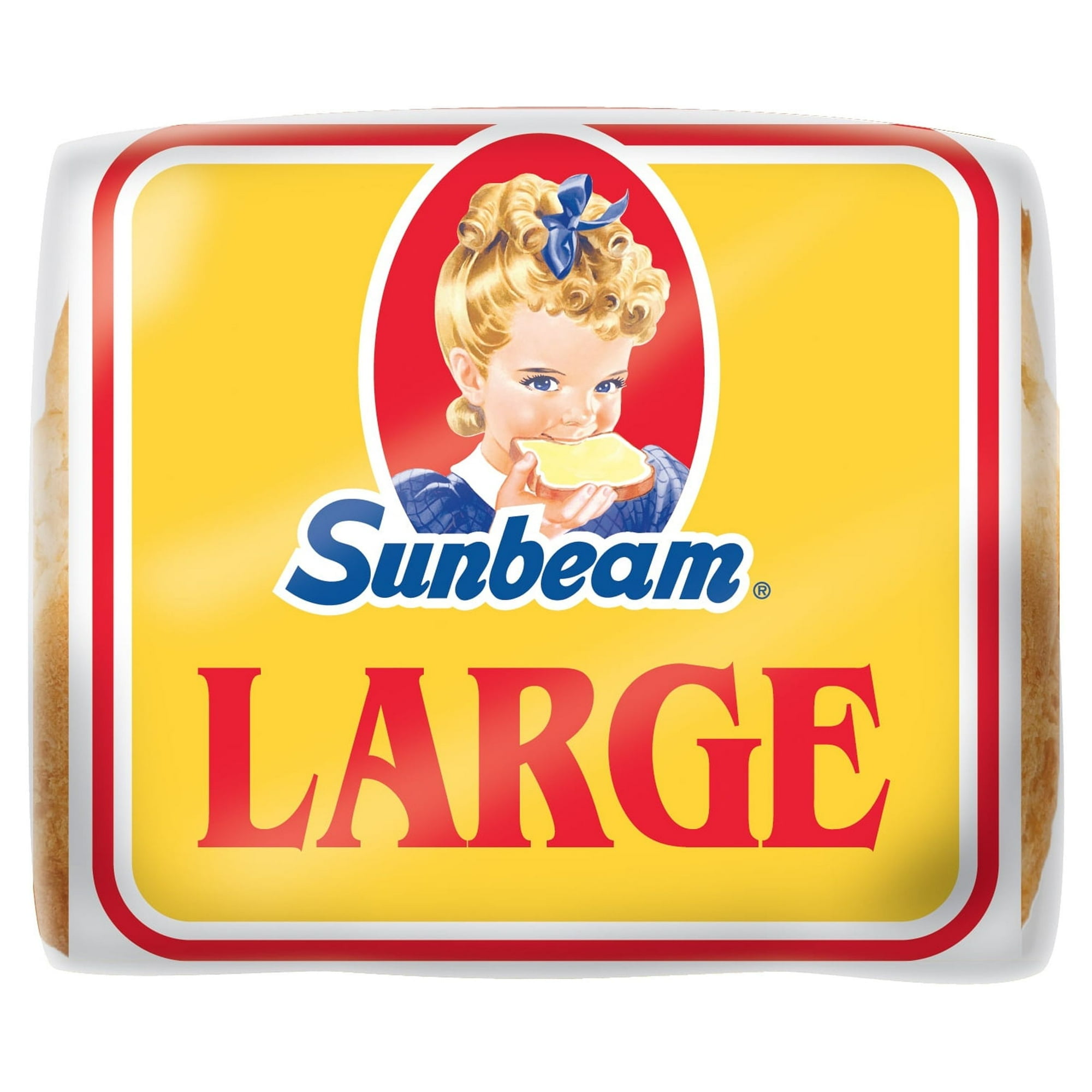 Sunbeam Large White Bread, Sandwich Bread, 20 oz
