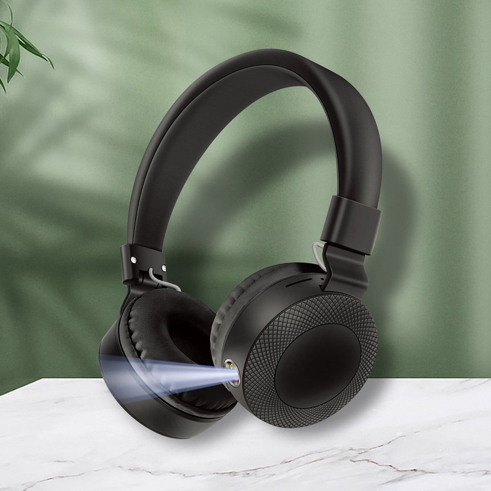 Wireless Headset, Wireless Headphones with Mic(AI Noise Cancelling), 65 Hrs Working Time with USB Dongle, Wireless Headset with Mic for Work from Home/Computer/Laptop/PC/iPhone/Android,Black