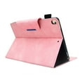 thumbnail image 6 of SaniMore for iPad 6th Gen/iPad 5th Gen/iPad Air 2/iPad Air, iPad 9.7 Wallet Case with Card Slots & Pen Holder [Auto Sleep] PU Leather Kickstand Shcokproof Full-body Protctive Cover, Pink, 6 of 10