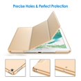 thumbnail image 3 of Funda JeTech para iPad de 9,7 pulgadas, modelo 2018/2017, Smart Cover, color beige, 3 of 6
