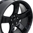 thumbnail image 2 of 20 inch Rim fits 06-21 Dodge Charger Black Aluminum Wheel Direct Fit, 2 of 5